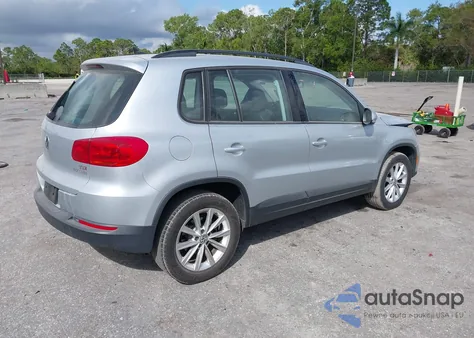 2018 Volkswagen Tiguan Limited 2.0T from USA, damaged, VIN WVGAV7AX4JK002555